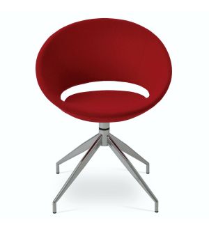 Crescent Spider Swivel Chair by sohoConcept
