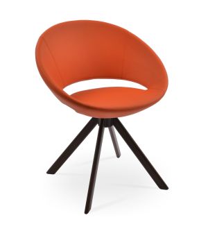 Crescent Sword Swivel Chair by sohoConcept