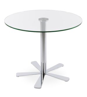 Daisy Glass Top Dining Table by sohoConcept