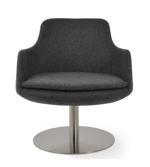 Dervish Lounge Round Armchair by sohoConcept