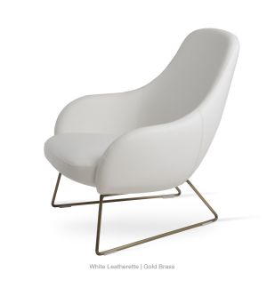Gazel Lounge Wire Armchair by sohoConcept