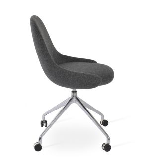 Gazel Spider Swivel Chair with Caster by sohoConcept