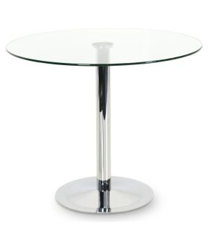 Lady Glass Top Dining Table by sohoConcept