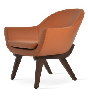 Madison Wood Lounge Armchair by sohoConcept