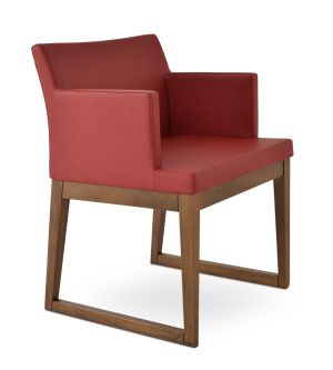Soho Sled Wood Armchair by sohoConcept