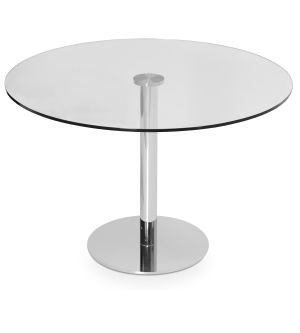 Tango Glass Top Dining Table by sohoConcept