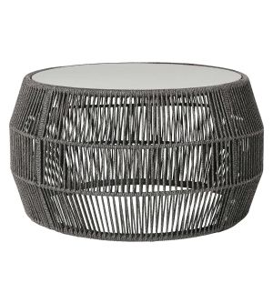Volta Outdoor Cocktail Table - Shades of Gray Cord