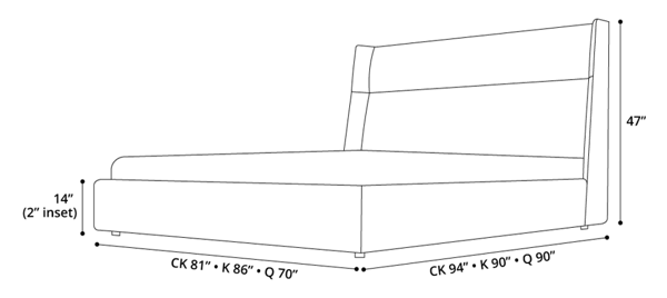 Bond Bed Dimensions