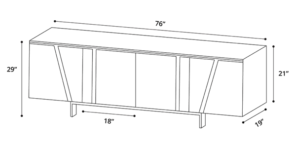Mott Sideboard Dimensions
